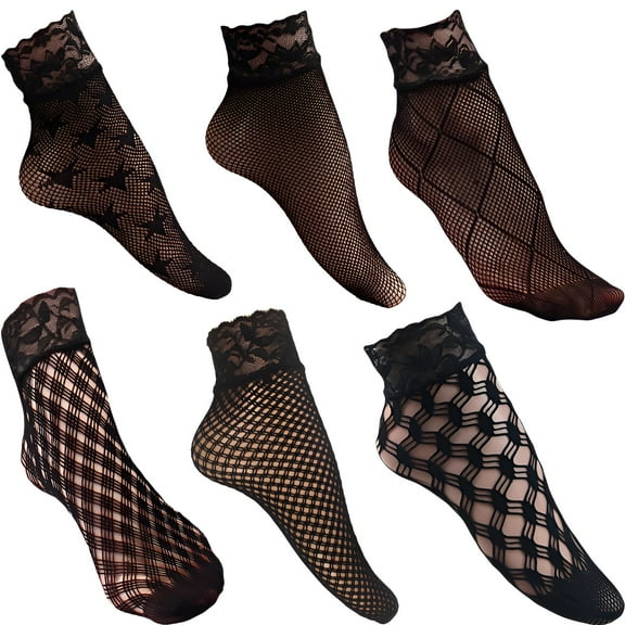 TELOLY 6Pairs Ankle Socks for Women,Cotton Womens No Show Socks Size 9-11,Low Cut Socks