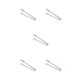 thumbnail image 2 of Toystoory Pinzas para alimentos Fiesta de acero inoxidable Cocinar Pan Cubo de hielo Postre Clips de cocina Carne al aire libre Café Restaurante Type5 NO5, 2 of 6