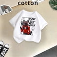 thumbnail image 2 of Ropa de verano para niños, camiseta deportiva informal de algodón puro para niños y niñas, camiseta de algodón cómoda, camiseta de moda, 2 of 5