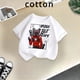 thumbnail image 2 of Ropa de verano para niños, camiseta deportiva informal de algodón puro para niños y niñas, camiseta de algodón cómoda, camiseta de moda, 2 of 4