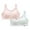 Hot Pink, variant on 2 Pack Teen Girls Seamless Training Bras Comfortable Sports Bras Lightly Padded Everyday T-Shirt Bralettes U Neck No Underwire Lounge Bras for Age 8-16 Years