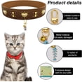 thumbnail image 3 of 12 cascabeles para collar de perro y gato, de aleación, con forma de pata, para collar de gato, perro y conejo, llavero DIY, colgantes para decoración de bolsos., 3 of 7