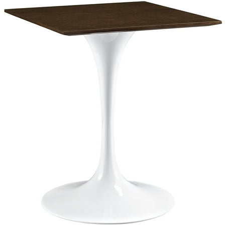 Walnut Veneer Mdf - Lippa Wood Dining Table-Color:Walnut,Material:1