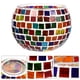 thumbnail image 5 of Soporte de vela de mosaico Soporte de vela de cristal creativo de cristal, 5 of 7