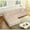 Linen, variant on Dimora Cloud Teddy Boucle 107" L Shaped Convertible & Reversible Sectional Sofa