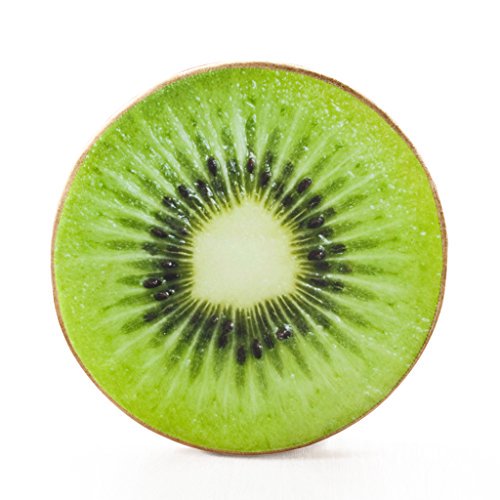 HYSEAS Round Throw Pillows 14 Inch Kiwi, 3D Print Decorative Plush Funny Fruit Stuffed Cushions Toy Seat Pad for Couch, Chair, Floor, Sofa