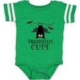 thumbnail image 3 of Inktastic Halloween Bat Frightfully Cute Holiday Boys or Girls Baby Bodysuit, 3 of 5