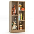 thumbnail image 1 of Costway 5-Cube Bookcase for Kids 41" Wooden Toy Storage Organizer for Kid's Room Natural, 1 of 10