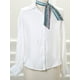 thumbnail image 5 of INSPIRAR CHIC Bufandas Elegantes de Doble Cara para Mujeres, Puntas Delgadas, Color Verde Teal, 5 of 5