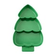 thumbnail image 2 of Christmas Tree Snack Tray with Divided Compartments BPA-Free Plastic Microwave and Dishwasher Safe for Kids Meals Party Platter Holiday Serving, 2 of 6