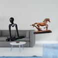 thumbnail image 2 of Figura de escritorio de pensador, escultura abstracta, caballo en miniatura, adorno coleccionable hecho de material PP, adecuado para oficinas,, 2 of 8