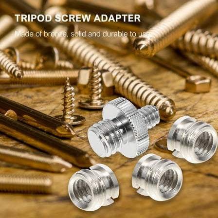 IFANLANDOR 5Pcs Cylinder Camera Tripod Mount Adapter Screws for Photography and Videography