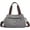Grey, variant on Women's Canvas Hobo Handbags Multi-Pockets Tote Shoulder Crossbody Bags Casual Vegan Top Handle Shopper Handbags Satchel