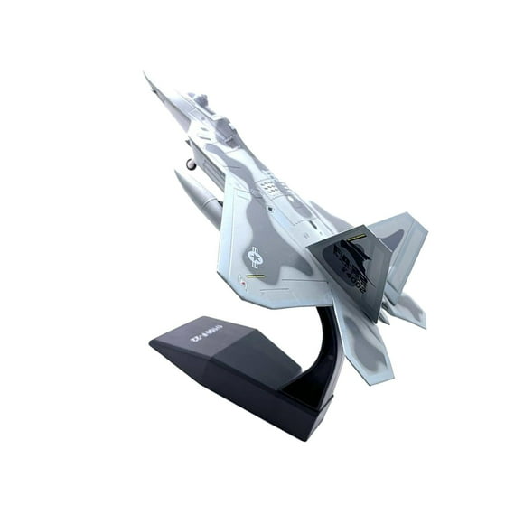 thinson USA Airlines F-22 Raptor Airplane Model Fighter Aircraft 1/100 DieCast Model