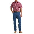 thumbnail image 3 of Wrangler® Men's and Big Men's Regular Fit Short Sleeve Western Shirt, Sizes S-5XL, 3 of 5