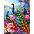 thumbnail image 1 of Pintura de diamante 5D DIY, mosaico de resina de círculo completo, paisaje, Animal, bordado de diamantes, imagen de diamantes de imitación, decoración del hogar, regalo, 1 of 4
