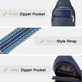 thumbnail image 4 of Sling Bag for Women Crossbody Fanny Packs for Women Leather Sling Chest Bag, 4 of 7