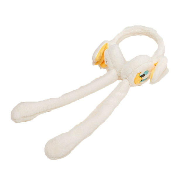 Orejeras de invierno de un solo sexo con orejas de salto activas, diadema de conejo, lindas orejeras de felpa Adepaton CPB-YY239-1