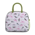 thumbnail image 2 of Womens LightPurple Dinosaurs Flowers Pattern Lunch Box for Work,Insulated Lunch Bag for Women,Loncheras Para Mujer,Leakproof Adult Lunch Bag for Work,Beach,Travel,Picnic,Camping, 2 of 7