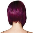 thumbnail image 5 of SUCS Brazilian Virgin Charming Wig Hair Full Short Bob Wigs For Fashion Black Women + Purple, 5 of 5