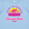 thumbnail image 4 of Inktastic Summer Enjoy the Sunshine Clearwater Beach Florida in Pink Boys or Girls Baby T-Shirt, 4 of 5