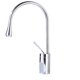 thumbnail image 5 of Steel Mixer Tap with Rotation Spout for Kitchen or Bathroom Sink in White, 5 of 5