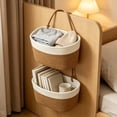 thumbnail image 6 of Txlpkdyx Cottage Core Decor 2/3 Tier Hanging Wall Storage Baskets Boho Wall Decor For Bathroom Kitchen Bedroom, 6 of 7