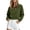 Army Green, variant on Cropped Sweatshirts for Women Oversized Crewneck Sweaters College Teen Preppy Y2K Long Sleeve Pullover Tops Fall Winter Clothes 2026