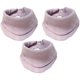 thumbnail image 1 of 3-Piece Dual-use Purple Cotton Triangular Towel 4-Layer Soft Cotton Absorbent Baby Saliva Towel Baby Bib, 1 of 5