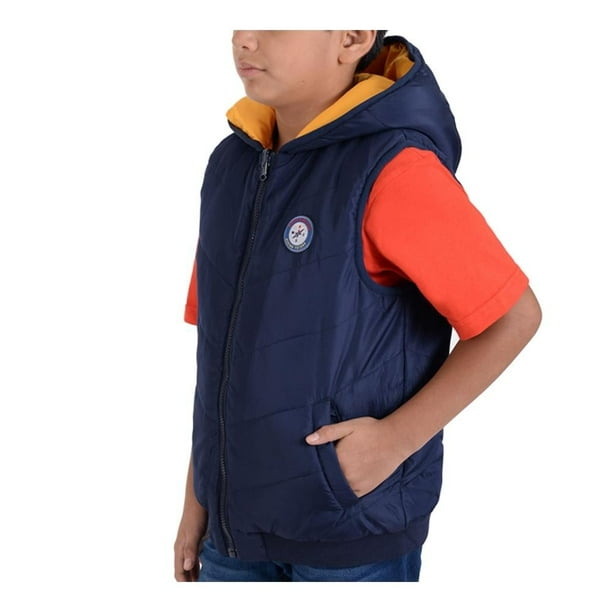 Chaleco Yale Casual Azul T10 0355086902
