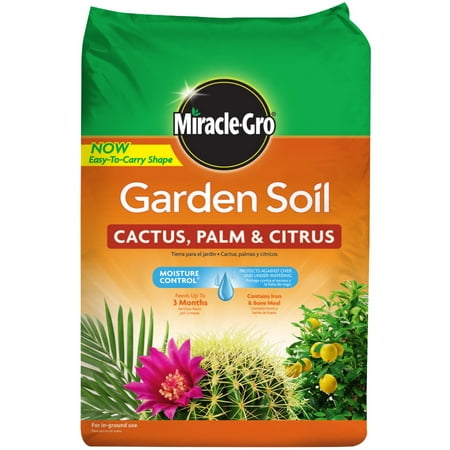 Miracle Gro Garden Soil Cactus; Palm & Citrus (Best Soil For Citrus Trees)