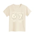 thumbnail image 1 of Blusas y camisas de manga corta con cuello redondo para hombres y mujeres, blusa de manga corta con estampado adorable de cuello redondo para niñas., 1 of 2