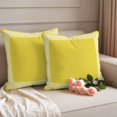 thumbnail image 2 of Yellow Greek Key Outdoor Waterproof Pillow Covers, Geometric Greece Ancient Farmhouse Geo Decorative Square Throw Pillowcase Sofa Cushion Sham for Patio/Couch/Chair, 20"x20" 2 Pack, 2 of 8