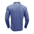 thumbnail image 5 of Siilsaa Men's Quarter Zip Up Pullover Slim Fit Lightweight Mock Neck Long Sleeve Sweaters Blue,M, 5 of 5