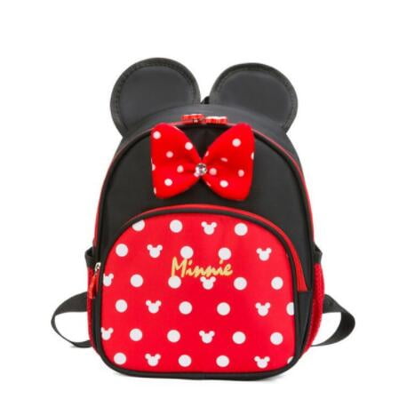 Nuevo bolso de Disney Minnie Mouse para niños, mochila de dibujos animados para niños, mochila con diseño de Mickey Mouse, mochila escolar para niños y niñas Gao Jinjia LED