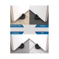 thumbnail image 2 of Topes de puerta yuxing Cuña de seguridad goma color negro, 2 of 5