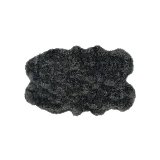 Luxe Gordon Tapis en Fausse Peau de Mouton / 4'x6'