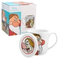 thumbnail image 1 of Taza de Cerámica con Tapa, Diseño Enanito Gruñón, Blanca Nieves, Colección Disney Clásicos, Capacidad 385ml con Caja de Regalo, 1 of 8