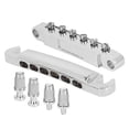 thumbnail image 1 of Electric Guitar Bridge,Electric Guitar Bridge Full Guitar Parts Zinc Alloy Bridge Versatile Functionality, 1 of 9