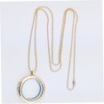 thumbnail image 3 of SHOWERORO 27Pcs Golden Round Locket Pendants for Daily Wear with Picture Insert Option, 3 of 8