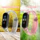 thumbnail image 1 of TPU Band Smart Sport Muñequeras Correa para Xiaomi Mi Band 7 NFC (Rojo Claro), 1 of 8