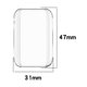 thumbnail image 5 of For Xiaomi Mi Band 7 Pro Full Cover PC Case+Glass For Xiaomi Mi Band 7Pro Screen Protector, 5 of 5
