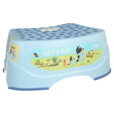 Bluey Light-Up Step Stool for Kids’ Bathroom and Bedroom