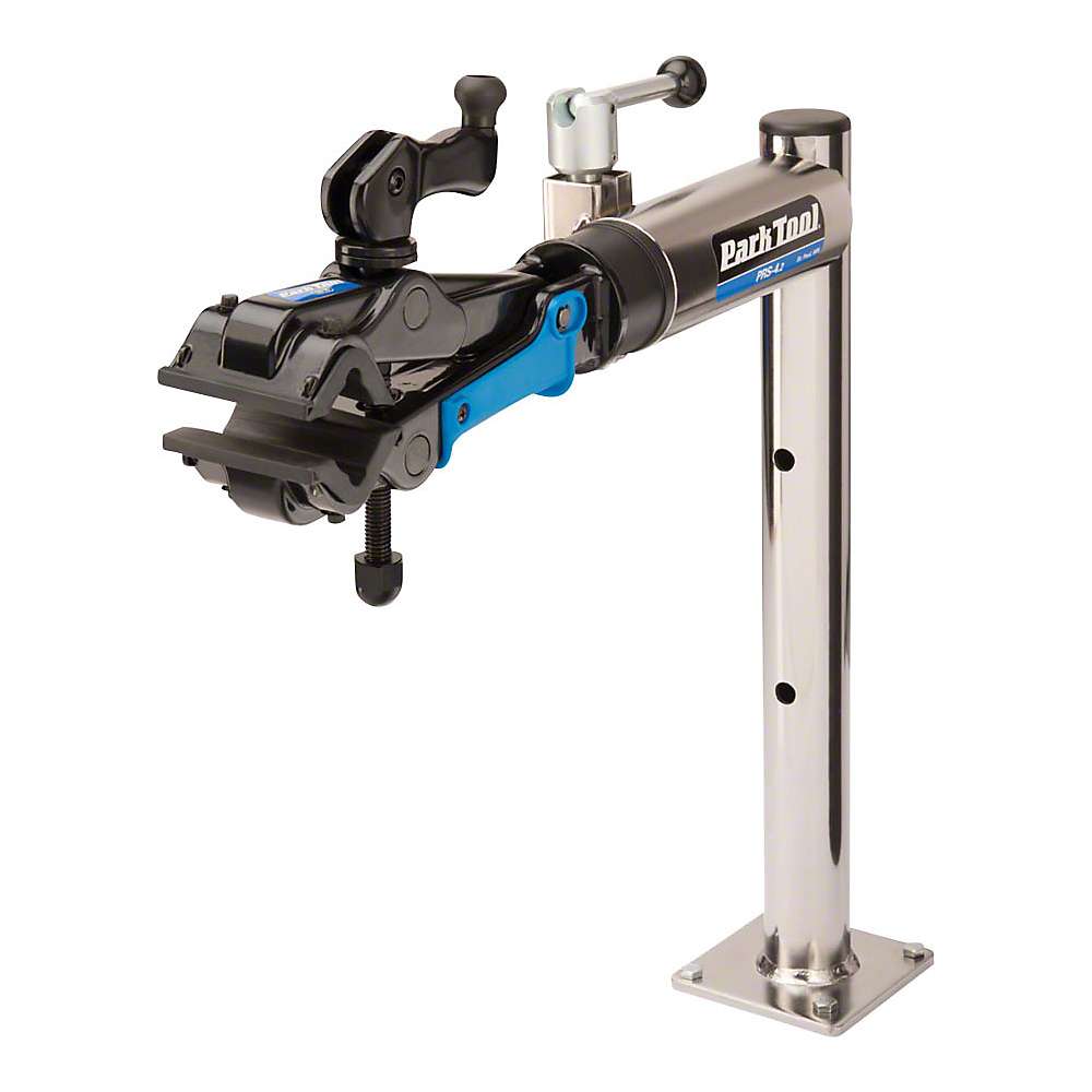 Park Tool PCS-12.2 Home Mechanic Bench Mount Bike Repair Stand – Adjustable Clamp, 80lb Capacity, 360° Rotation