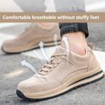 thumbnail image 6 of Safety Trainers Men Steel Toe Cap Trainers Women Lightweight Safety Shoes Puncture Proof Industrial Work Shoes Comfortable Utility Footwear, 6 of 8