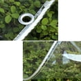 thumbnail image 4 of Bâche Transparente Extérieure, Bâche en Vinyle Transparent pour Pergola de Patio Jardin, Résistant à la Chaleur, Résistant aux Déchirures, Imperméable et Coupe-Vent pour Balcons Toits (0.35mm), 4 of 7