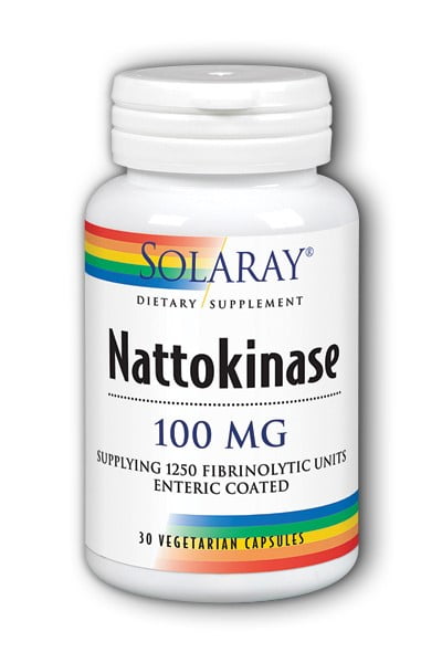Solaray Nattokinase 100 mg 30 Veg Caps