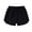 Black, variant on Sweat Shorts for Girl Summer Elastic Waist Casual Shorts Loose Comfy Outdoor Sports Bottoms Kids 1-11 Years