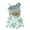 Mint Green, variant on Toddler Baby Girl Clothes Sleeveless Tank Tops Ruffle Halter Shirts Floral Shorts 2 Piece Set Summer Outfits (Red,12-18 Months)