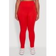 thumbnail image 4 of Women's Plus Size Textured High Waisted Fleece Lined Leggings, 4 of 5